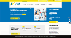 Desktop Screenshot of cf2m.com